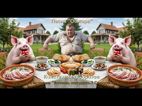Видео: 033. Песня "Обжора". Константин Оборотов.