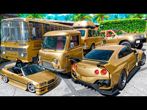 Видео: УГНАЛ КУЧУ ЗОЛОТЫХ ЧИТ ТАЧЕК У МАЖОРА В GTA 5! БИТВА ВОРОВ В ГТА 5 ОНЛАЙН!