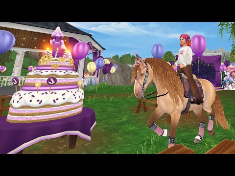 Видео: Покупка нового АНДАЛУЗА 🌺 С ДНЕМ РОЖДЕНИЯ 🧁🍧🍭Star Stable