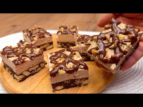 Видео: Удивите всех! Вкусный домашний десерт за 10 минут! Никакой выпечки и яиц!