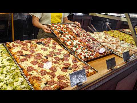 Видео: Тесто дышит?! Это лучшее тесто, которое когда-либо готовили! Настоящая римская пицца