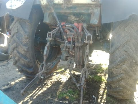 Видео: ЮМЗ-6 турбо, замена изношенной навески