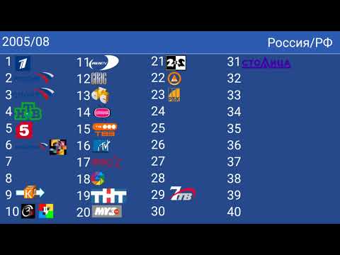 Видео: 40 телеканалов 1990-2024 (Проект не развивался с августа 2024 года).