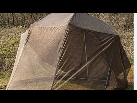 Видео: Москитная сетка на карповый зонт Фокс 60 brolly. Карпфишинг честный обзор.