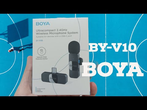 Видео: BOYA BY-V10 - Лучшая бюджетная петличка в 2023  - best wireless lavalier microphone for phone