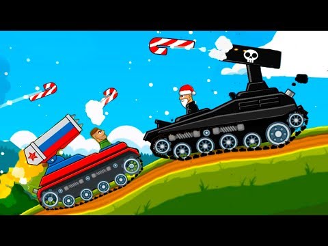 Видео: Стальной Босс против Катюши в Hills of steel #2 Советские монстры танки