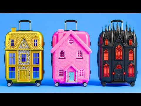 Видео: Миниатюрные поделки: ДЕШЁВЫЕ против РОСКОШНЫХ 💖 Потрясающие преображения красоты