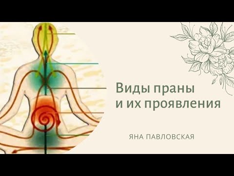 Видео: Виды праны: Прана, Удана, Вьяна, Самана, Апана - их значение и проявление | Яна Павловская
