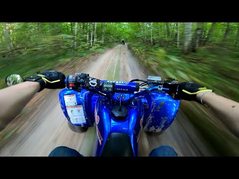 Видео: Классика Кайфа на Спортивном Квадроцикле Yamaha!