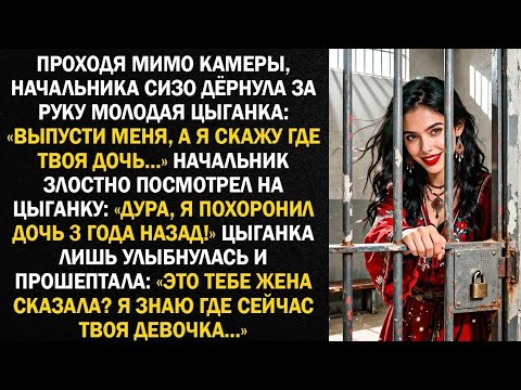 Видео: Проходя мимо камеры, начальника СИЗО дёрнула за руку молодая цыганка: «Выпусти меня, а я расскажу...