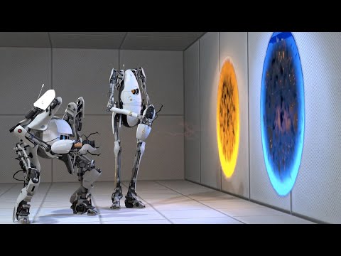 Видео: Portal 2 -  В первый раз играем в это!