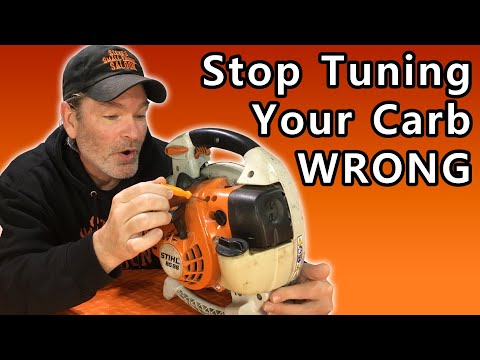 Видео: Как настроить карбюратор воздуходувки на максимальную мощность