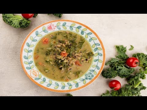 Видео: Суп с кейлом | Рецепты Веган Vegan | Яна Вегана