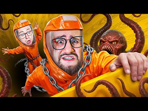 Видео: НАС СВЯЗАЛИ ЦЕПЬЮ В ЗАКУЛИСЬЕ! ОЧЕНЬ СТРАШНО! ВЫЖИТЬ или ЗАСТРЯТЬ НАВСЕГДА в CHAINED BACKROOMS