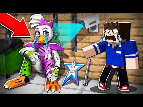 Видео: СУМАШЕДШАЯ ГРУСТНАЯ ИСТОРИЯ ЧИКИ АНИМАТРОНИКА В МАЙНКРАФТ ФНАФ 100% ТРОЛЛИНГ МУЛЬТИК SCP