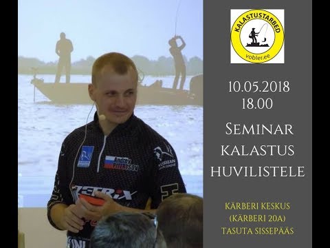 Видео: Семинар Андрея Питерцова в Таллинне