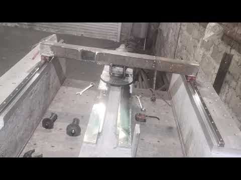 Видео: Портальная балка для станка с чпу из бетона часть 3