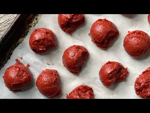 Видео: ПРОСТОЙ способ приготовить домашнюю ТОМАТНУЮ ПАСТУ!