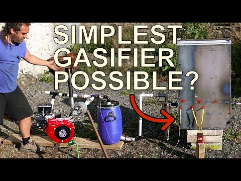 Видео: Моторное топливо из древесного угля: создание простого газификатора