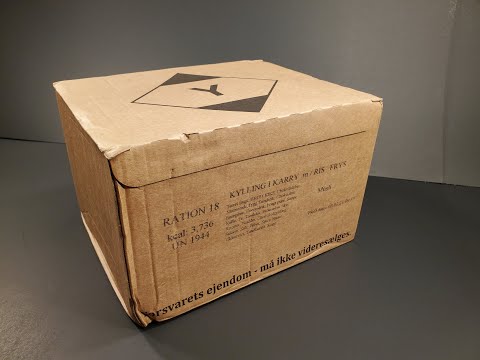 Видео: Обзор датского 24-часового сублимированного рациона 2021 года. Дегустационный тест MRE для холодн...