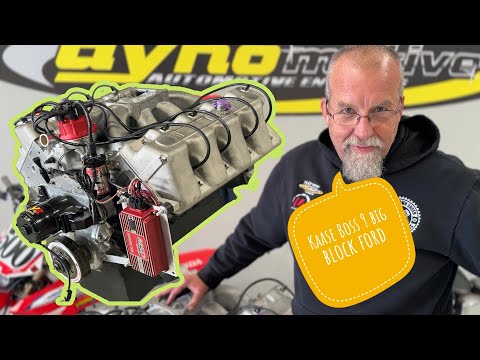 Видео: 1004-сильный двигатель Ford Kaase Boss 9 с двигателем Big Block, собранный и настроенный Марком Т...