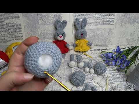 Видео: Как связать зайчика.  Часть 1.