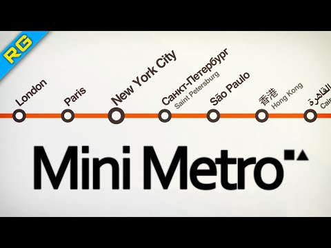Видео: Глубокие английские тоннели [RG] [Let's Play Mini Metro]
