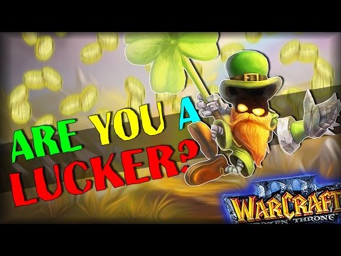 Видео: Warcraft 3 Frozen Throne - Карта Are you a lucker? v1.3c! [В - ВЕЗЕНИЕ]