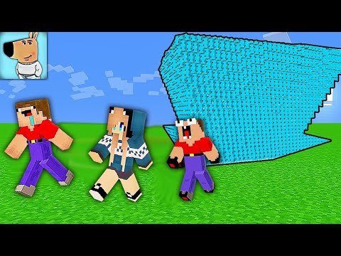 Видео: ЦУНАМИ ИЗ ЧИЛОВЫЙ ПАРЕНЬ В МАЙНКРАФТ! ЛАРА МАЙНКРАФТ И НУБИК 100% ТРОЛЛИНГ