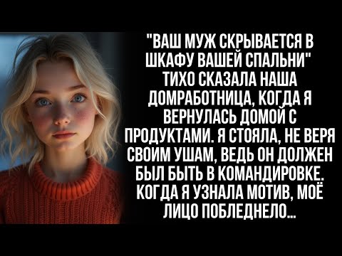Видео: “Ваш муж прячется в шкафу спальни”, — тихо сказала наша домработница, когда я вернулась из магазин