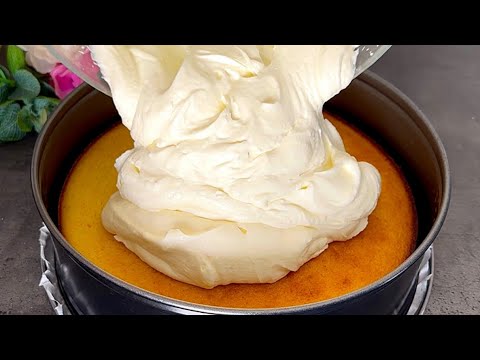 Видео: Легкий торт всего за несколько минут 🍋! Все ищут этот рецепт! Просто и вкусно!