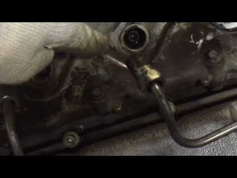 Видео: Определение неисправной дизельной форсунки DENSO. Замена форсунки и медной шайбы.