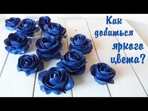 Видео: Как сделать яркий насыщенный цвет? Рецепт специальной мастики. Декор подложки.