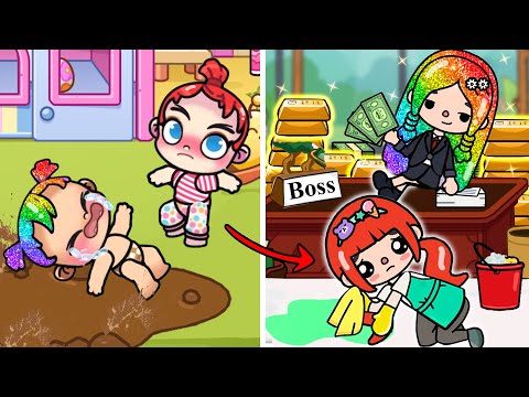 Видео: Плохая девчонка, стань моей горничной | История жизни Toca | Toca Boca