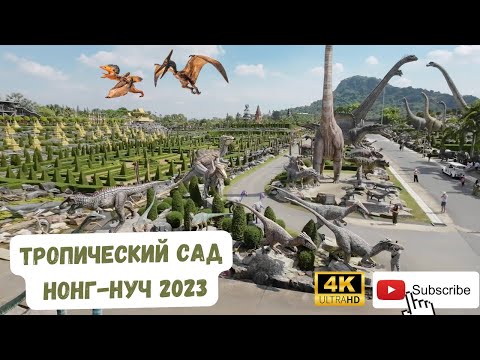 Видео: Тропический сад Нонг Нуч! Сад орхидей! Паттайя 2023!