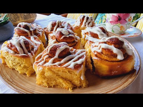 Видео: Ароматні, Гарбузові Булочки 😋!! Глазуровані.