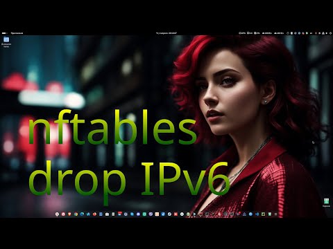 Видео: nftables - Ответ по DROP IPv6.