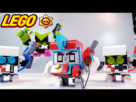 Видео: brawl stars LEGO Art Новые скины V8-Bit🔥 / My Own Creation LEGO brawl stars