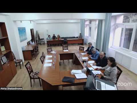 Видео: Защита А.М. Шайзадиновой