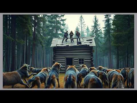 Видео: Молодые друзья на несколько дней оказались в ловушке у голодных Волков в Хижине в Проклятом городе.