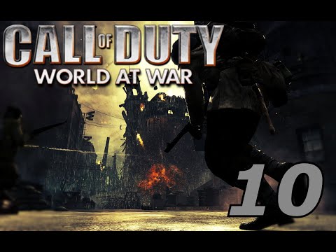 Видео: Прохождение Call Of Duty Wolrd At War Выселение #10