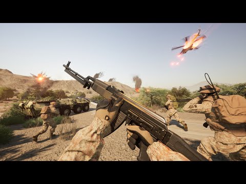 Видео: ЭПИЧНЫЙ И МАССОВЫЙ ШТУРМ ВРАЖЕСКИХ ПОЗИЦИЙ В SQUAD