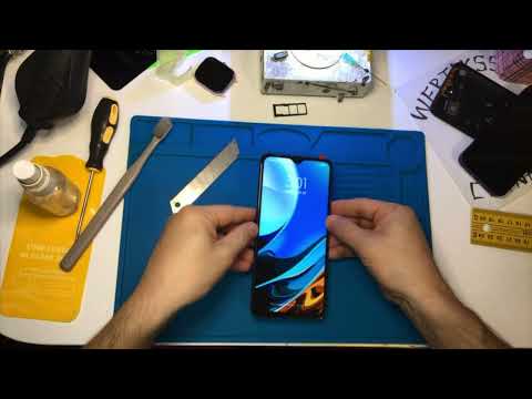 Видео: Xiaomi Redmi 9t замена дисплея модуля