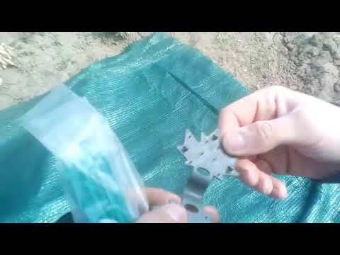 Видео: затеняющая сетка 60% для овощей  Монтаж сетки