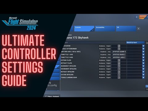 Видео: Microsoft Flight Simulator 2024 — ПОЛНОЕ РУКОВОДСТВО ПО НАСТРОЙКАМ УПРАВЛЕНИЯ — ПОДРОБНОЕ РУКОВОД...