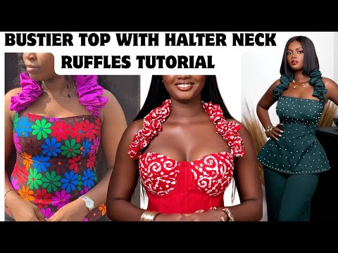 Видео: КАК СШИТЬ ИДЕАЛЬНО УПЛОТНЕННЫЙ ТОП-БЮСТЬЕ С ОБОРКАМИ НА ХАЛТЕРЕ #руководствопошитью #халтер #бюстье