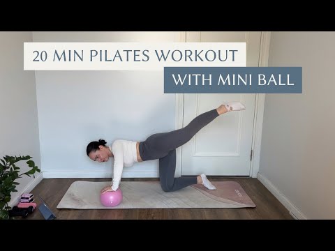 Видео: 20 min Full Body Pilates with mini ball| Пилатес с малым оборудованием для укрепления всего тела