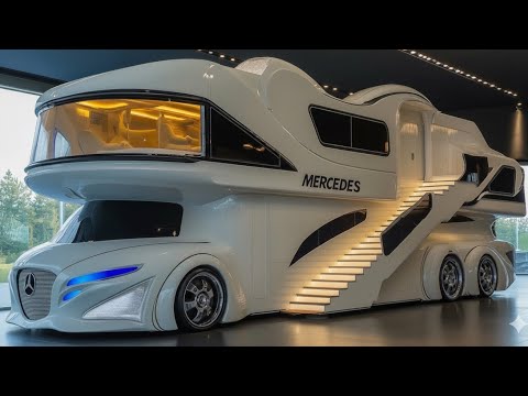 Видео: Новый Mercedes Benz Luxury RV 2026 – Будущее премиальных автодомов