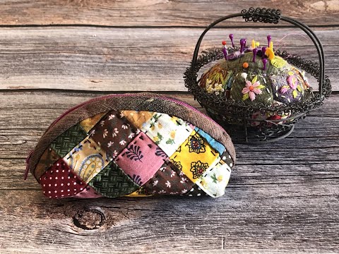 Видео: DIY#patchwork# хлам в дело, шьем из остатков шикарную ключницу