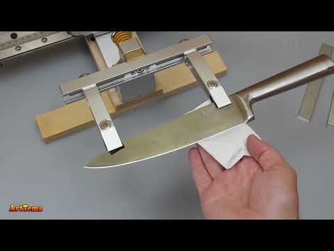 Видео: ТОПОВАЯ КИТАЙСКАЯ ТОЧИЛКА + АЛМАЗЫ с AliExpress ► Нож ОСТРЕЕ БРИТВЫ! Как заточить нож новичку?